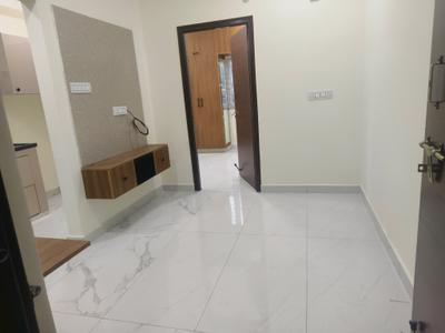 Living Room Image of 791 Sq.ft 1 BHK Apartment / Flat for rent in Kondapur Hyderabad for Rs. 23000