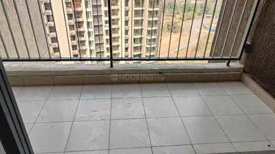 Balcony Image of 650 Sq.ft 1 BHK Apartment / Flat for rent in Shedung Navi Mumbai for Rs. 13000