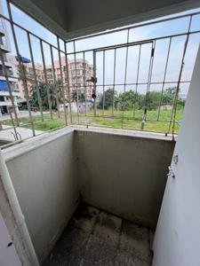 Balcony Image of 520 Sq.ft 1 BHK Apartment / Flat for rent in Bengal Sampoorna, New Town Kolkata for Rs. 12000