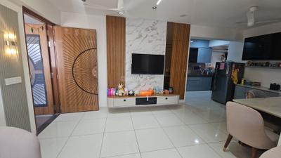 Living Room Image of 1755 Sq.ft 3 BHK Apartment / Flat for sale in Saanvi Nirman Stellar, Bopal Ahmedabad for Rs. 11000000