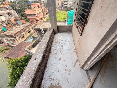 Balcony Image of 720 Sq.ft 2 BHK Apartment / Flat for sale in Hindmotor Hooghly for Rs. 1944000