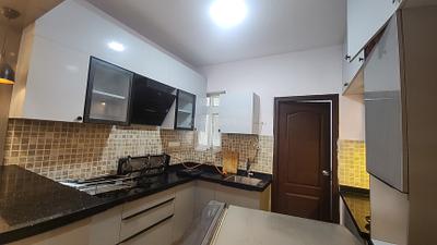 Kitchen Image of 1575 Sq.ft 3 BHK Apartment / Flat for sale in SJR Blue Water PH 3, Parappana Agrahara Bengaluru for Rs. 18200000