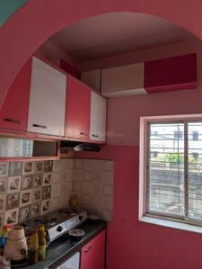 Kitchen Image of 950 Sq.ft 2 BHK Apartment / Flat for sale in Purba Barisha Kolkata for Rs. 4600000