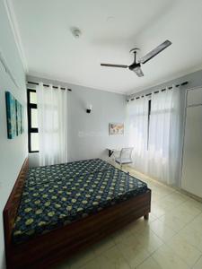 Bedroom Image of 719 Sq.ft 1 BHK Apartment / Flat for rent in Ansal Celebrity Suites, Palam Vihar Gurgaon for Rs. 32000