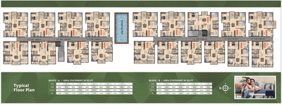 Image of 1130 Sq.ft 2 BHK Apartment / Flat for sale in Hennur, Bengaluru for Rs. 10170000