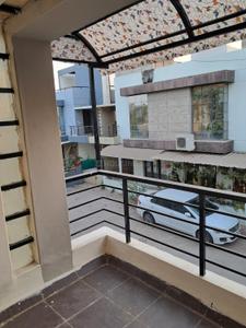 Balcony Image of 1200 Sq.ft 3 BHK Duplex for rent in Atladara Vadodara for Rs. 18000