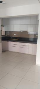 Kitchen Image of 1800 Sq.ft 3 BHK Apartment / Flat for rent in Adani The Meadows, Shantigram Ahmedabad for Rs. 32000