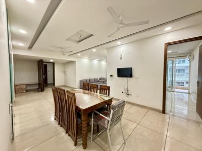Hall Image of 2100 Sq.ft 4 BHK Apartment / Flat for rent in Dhakoli Zirakpur for Rs. 80000