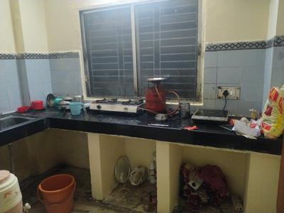 Kitchen Image of 400 Sq.ft 2 BHK Builder Floor for rent in Murai Mohalla Indore for Rs. 15000