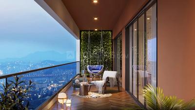 Balcony Image of 1750 Sq.ft 3.5 BHK Apartment / Flat for sale in Kolte Patil Life Republic Sector R5 5th Avenue Canvas Phase II, Punawale Pune for Rs. 15500000
