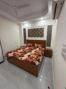 Bedroom Image of 500 Sq.ft 1 BHK Builder Floor for rent in Sector 57 Gurgaon for Rs. 25500