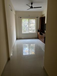 Hall Image of 551 Sq.ft 1 BHK Apartment / Flat for rent in Murugeshpalya Bengaluru for Rs. 29000