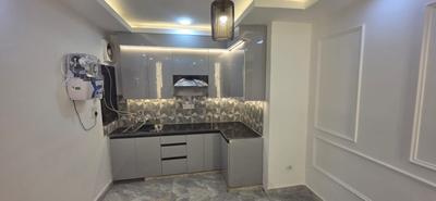 Kitchen Image of 450 Sq.ft 1 BHK Apartment / Flat for sale in Jharoda Kalan New Delhi for Rs. 2500000