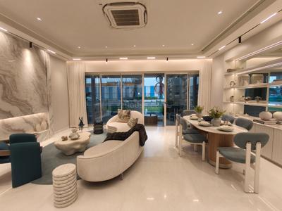 Hall Image of 3400 Sq.ft 4 BHK Apartment / Flat for sale in Raheja Atlantis 1, Juinagar Navi Mumbai for Rs. 75000000