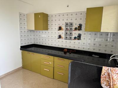 Kitchen Image of 1100 Sq.ft 2 BHK Apartment / Flat for rent in Atharva Nagari, Besa Nagpur for Rs. 16000