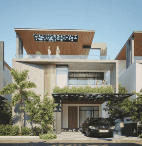 Building Image of 4950 Sq.ft 5 BHK Villa for sale in Urrban Riverscape, Bandlaguda Jagir Hyderabad for Rs. 73000000