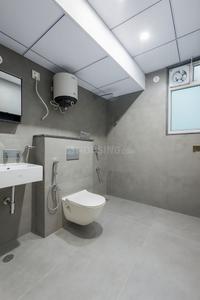 Bathroom Image of 900 Sq.ft 1 BHK Apartment / Flat for rent in Jagatpura Jaipur for Rs. 19000
