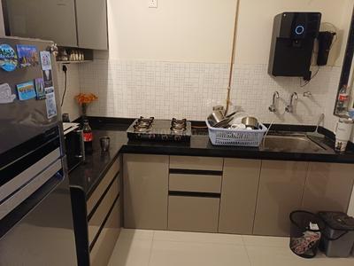 Kitchen Image of 750 Sq.ft 2 BHK Apartment / Flat for sale in Basil Mondale, Mundhwa Pune for Rs. 8500000