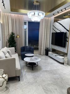 Living Room Image of 1500 Sq.ft 3 BHK Apartment / Flat for sale in Hrub Bayline Residences, Mahim Mumbai for Rs. 60300000