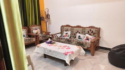 Living Room Image of 1000 Sq.ft 1 BHK Builder Floor for rent in Sector 30 Faridabad for Rs. 22000