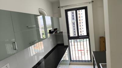 Kitchen Image of 960 Sq.ft 2 BHK Apartment / Flat for rent in CANVAS &amp; COVE, Begur Bengaluru for Rs. 45000