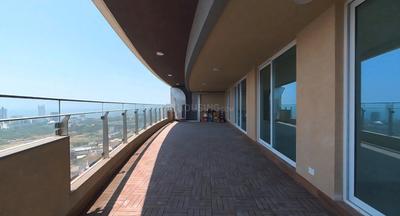 Balcony Image of 2200 Sq.ft 3 BHK Apartment / Flat for rent in Lokhandwala Minerva, Worli Mumbai for Rs. 355000