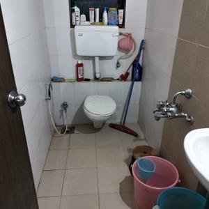 Toilet One Image of 510 Sq.ft 1 BHK Apartment / Flat for sale in Rutugandh, Dehu Road Cantonment Pune for Rs. 3500000