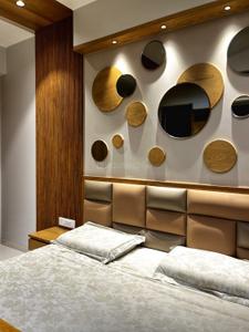 Bedroom Image of 2115 Sq.ft 3 BHK Apartment / Flat for rent in Gala Aria, South Bopal Ahmedabad for Rs. 42000