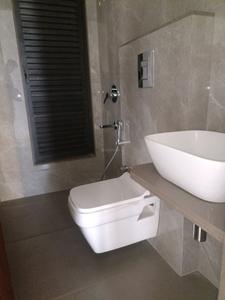 Common Bathroom Image of 1520 Sq.ft 3 BHK Apartment / Flat for sale in Godrej Varanya Phase 2, Kharghar Navi Mumbai for Rs. 35000000