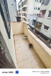 Balcony Image of 650 Sq.ft 1 BHK Apartment / Flat for rent in Old Sangvi Pune for Rs. 14000