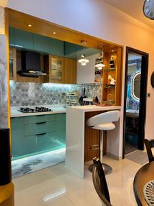 Kitchen Image of 674 Sq.ft 2 BHK Apartment / Flat for sale in Bren Northern Lights by Bren Corporation, Kogilu Bengaluru for Rs. 11000000