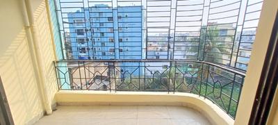 Balcony Image of 1091 Sq.ft 3 BHK Apartment / Flat for sale in Chinar Park Kolkata for Rs. 5200000