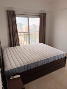 Bedroom Image of 788 Sq.ft 2 BHK Apartment / Flat for rent in Shapoorji Pallonji BKC 28, Bandra East Mumbai for Rs. 120000