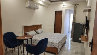 Bedroom Image of 630 Sq.ft 1 RK Apartment / Flat for rent in Karolan Ka Barh Jaipur for Rs. 14499