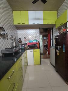 Kitchen Image of 600 Sq.ft 1 BHK Apartment / Flat for sale in Kalwa Thane for Rs. 4200000