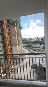 Balcony Image of 615 Sq.ft 1 BHK Apartment / Flat for sale in Ramky One Karnival, Electronic City Bengaluru for Rs. 8300000