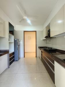 Kitchen Image of 2000 Sq.ft 3 BHK Apartment / Flat for rent in Alkapuri Vadodara for Rs. 70000
