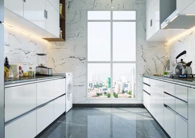 Kitchen Image of 471 Sq.ft 1 BHK Apartment / Flat for sale in Dadar East Mumbai for Rs. 18000000