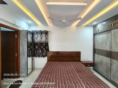 Bedroom Image of 1505 Sq.ft 3 BHK Apartment / Flat for rent in Aparna Altius, Shamshabad Hyderabad for Rs. 40000