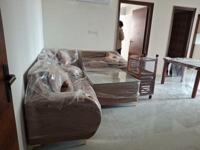 Living Room Image of 1300 Sq.ft 3 BHK Apartment / Flat for rent in Parth Avenue, Siroli Jaipur for Rs. 40000