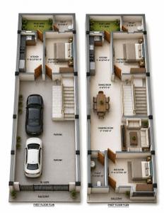 Image of 900 Sq.ft 3 BHK Independent House for sale in Sector 110, Gurgaon for Rs. 14100000