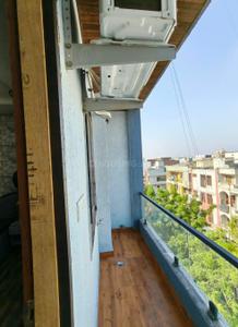 Balcony Image of 700 Sq.ft 1 BHK Builder Floor for rent in Raja Park Jaipur for Rs. 25999