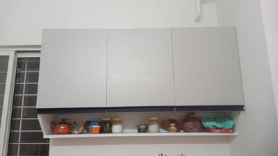 Kitchen Image of 600 Sq.ft 1 BHK Apartment / Flat for rent in Vilas Yashwin Orizzonte, Chokhi Dhani Pune for Rs. 29000