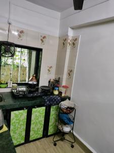 Kitchen Image of 325 Sq.ft 1 BHK Apartment / Flat for sale in Vasai West Vasai for Rs. 4000000
