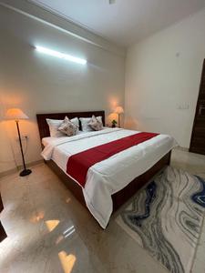 Bedroom Image of 550 Sq.ft 1 BHK Builder Floor for rent in Sector 53 Gurgaon for Rs. 48000