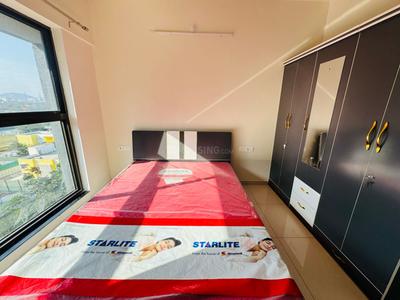 Bedroom Image of 600 Sq.ft 1 BHK Apartment / Flat for rent in Paranjape Blueridge The Groves, Hinjawadi Pune for Rs. 28000