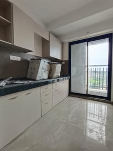 Kitchen Image of 850 Sq.ft 1.5 BHK Apartment / Flat for sale in Rajhans Emerald, Vasai West Vasai for Rs. 6900000