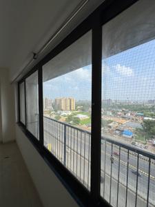 Balcony Image of 900 Sq.ft 2 BHK Apartment / Flat for rent in Shree Infra Shagun 108, Zundal Ahmedabad for Rs. 25000