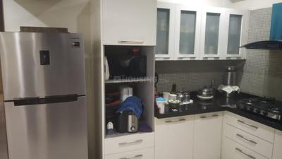 Kitchen Image of 2650 Sq.ft 4 BHK Apartment / Flat for sale in Deep Indraprasth 10 The Palm Court, Bodakdev Ahmedabad for Rs. 35000000