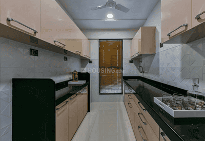 Kitchen Image of 719 Sq.ft 2 BHK Apartment / Flat for sale in Shiv Shakti Builders Tower 28 Wing A B D E G, Malad East Mumbai for Rs. 14800000